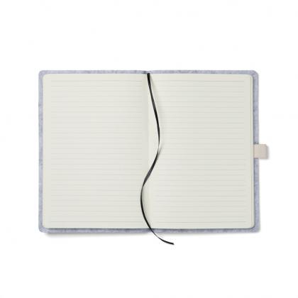 VINGA Albon GRS recycled felt notebook