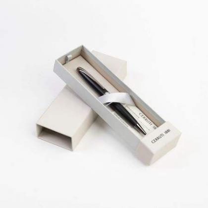 Abbey Matt Black Ballpoint Pen by Cerruti 1881