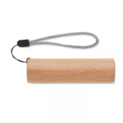 Lite - Beech Wood Rechargeable Torch  Mo2137-40