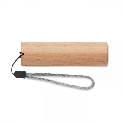 Lite - Beech Wood Rechargeable Torch  Mo2137-40