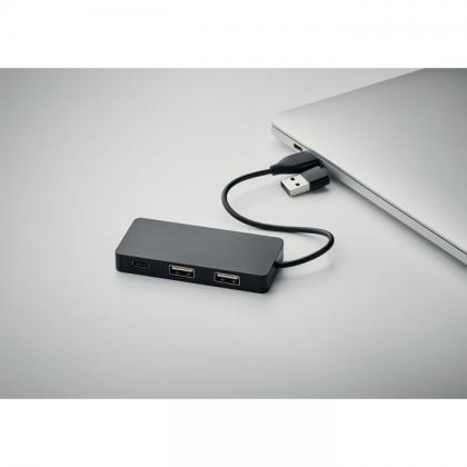 Hub-C - 3 Port Usb Hub With 20cm Cable