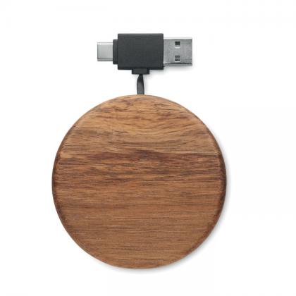 Acaless - Wireless Charger In Acacia 15w