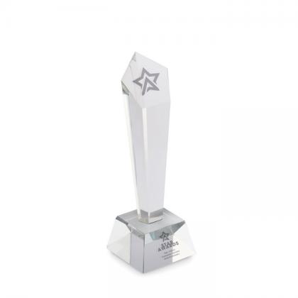 Diaward - Crystal Award In A Gift Box