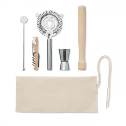Mai Tai - 5 Piece Cocktail Kit In Pouch.