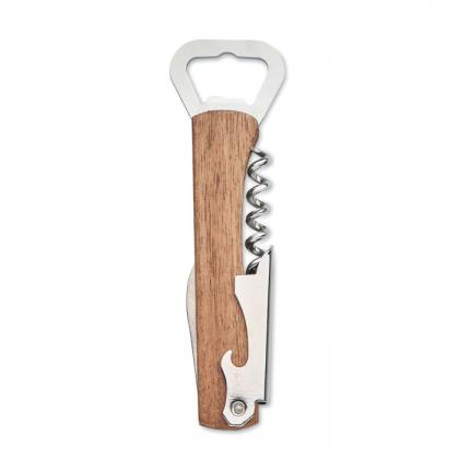 Wool - 3 In 1 Bamboo Bottle Opener