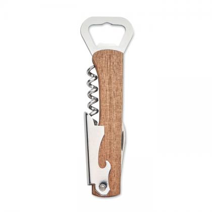 Wool - 3 In 1 Bamboo Bottle Opener