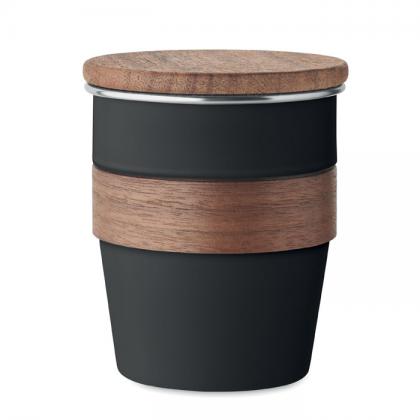Walnut - Single Wall Tumbler 350 Ml