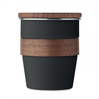 Walnut - Single Wall Tumbler 350 Ml