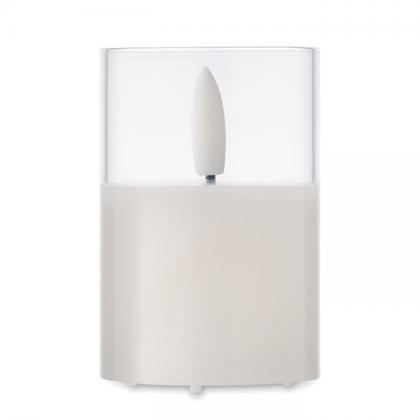 Xandle - Led Wax Candle In Glass Holder