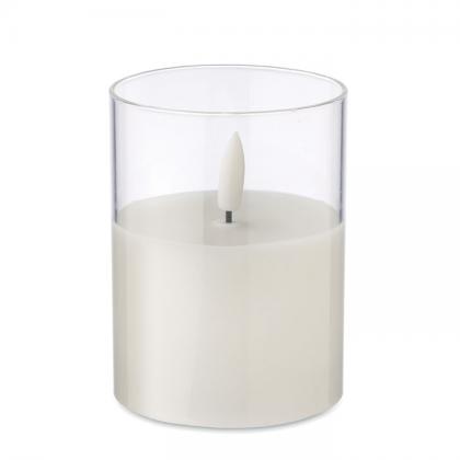Xandle+ - Led Wax Candle In Glass Holder
