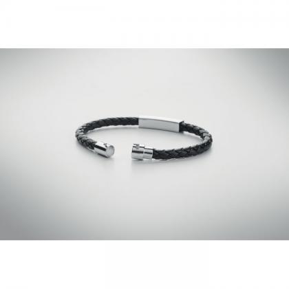 Fauleti - Braided Faux Leather Bracelet