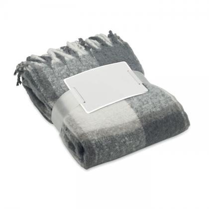 Quet - Chequered Mohair Blanket