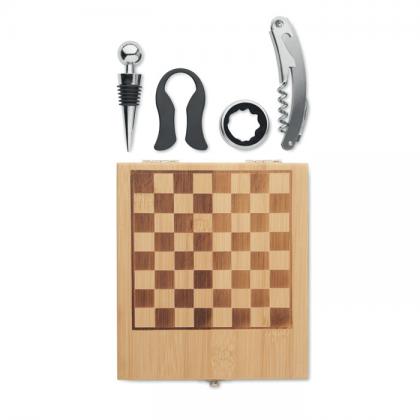 Chesset - Chess Board Wine Set