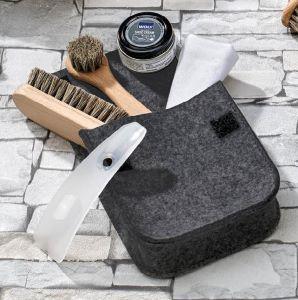 488 Black Forest Bag Shoe care kit in felt bag