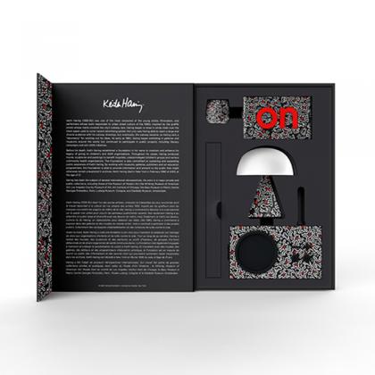 Gift Set - Lexon x Keith Haring - Love - Black
