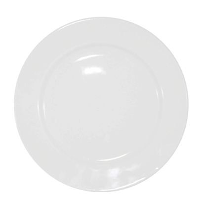Rimmed Plate 10.5"
