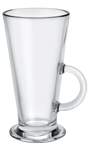 Conic Latte Glass