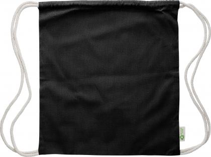 Recycled cotton drawstring bag. 120gm / 5.5oz,