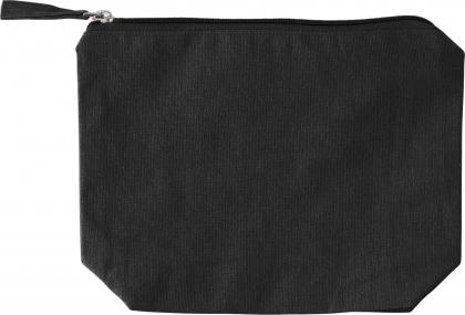 Recycled cotton cosmetic bag. 180gm / 6.3oz