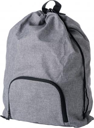 Drawstring foldable backpack