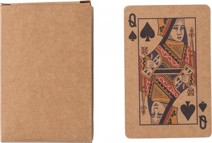 Recycled deck of cards