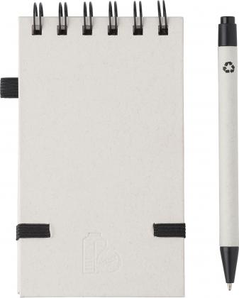 Recycled milk carton notebook (A6)