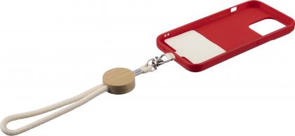 Cotton wrist lanyard
