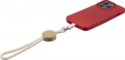 Cotton wrist lanyard