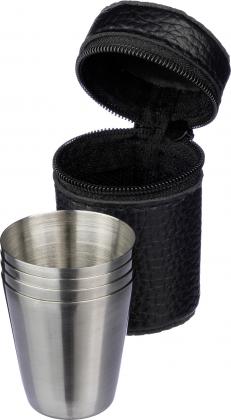 Stainless steel shot glasses (4pc)
