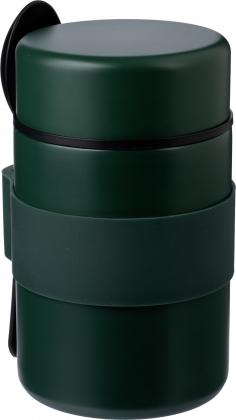 Stainless steel double walled lunch pot