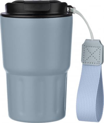 Stainless steel double walled travel mug (320ml)