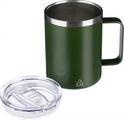Recycled double walled travel mug (300 ml)
