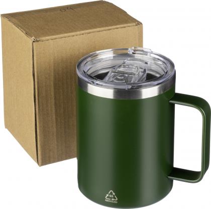 Recycled double walled travel mug (300 ml)