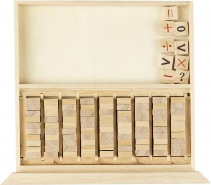 Wooden sudoku game