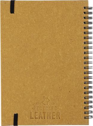 The Orwell - Recycled leather notebook (approx. A5)