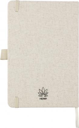 Hemp notebook (approx. A5)