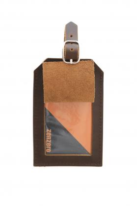 New Tile Slim with Full Grain Leather Luggage Tag