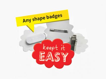 Any Shape Badge