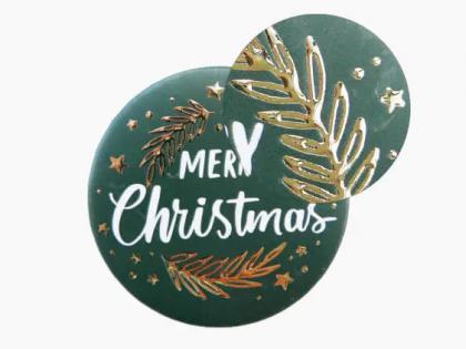 Hot stamping Badge