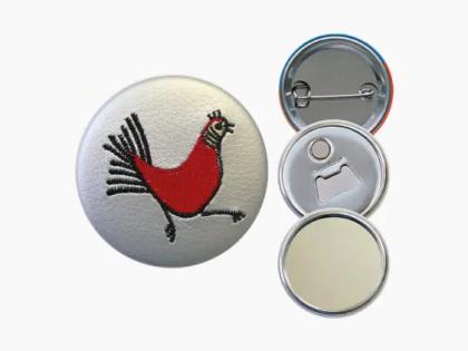 Embroidered badges