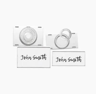Biodegradable Name badges pinless