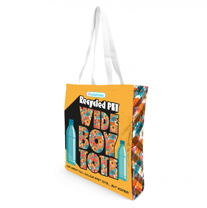 Recycled PET Wide Boy Tote Bag