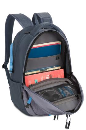SWISSGEAR 8169 16” Laptop Backpack - Charcoal Blue/Gray