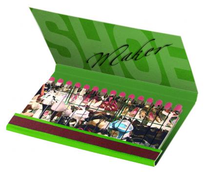 Booklets 98 x 55 mm Content 1x16 sticks