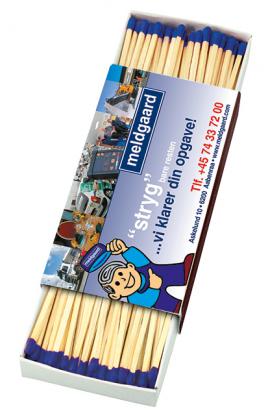 Match box  112x62x20mm Content approx. 145 short sticks