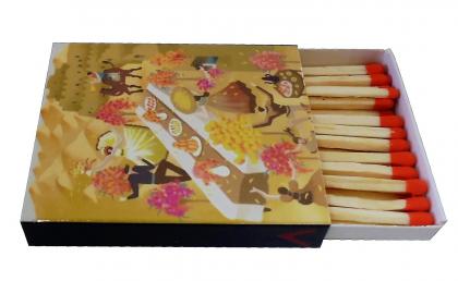 Match box 55x46x9mm Content approx. 26-28 sticks