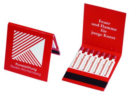 Booklets 45x50mm Content 1x7 sticks with UV varnish