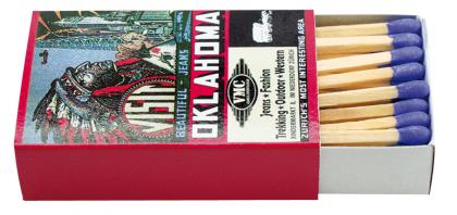 Match box  55x47x12mm Content approx. 40-42 sticks