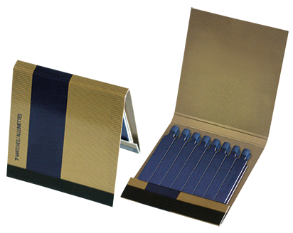Booklets 50x55mm Content 2x8 sticks