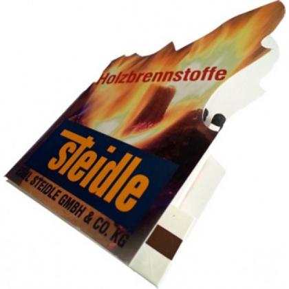 Booklets special shape 120x150mm Content max. 2x8 sticks